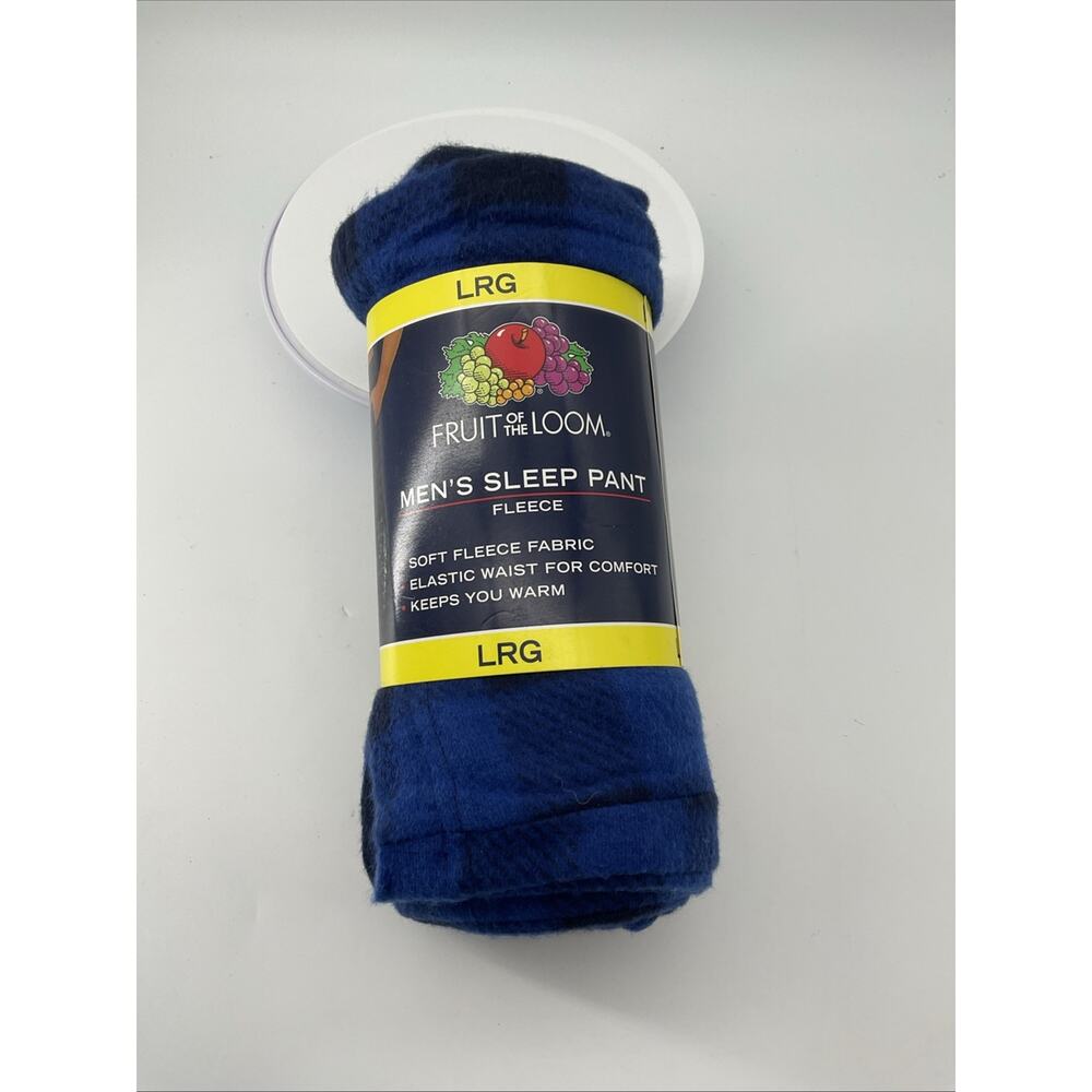 New Fruit Of The Loom Men’s Sleep Pant Multicolor Size L